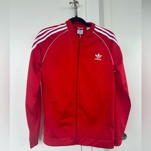 Adidas red track suit brand new with tags